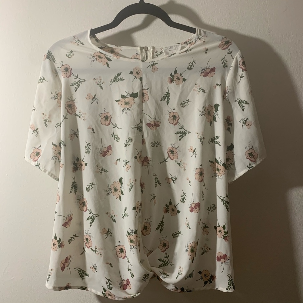 Flowered Dressy shirt